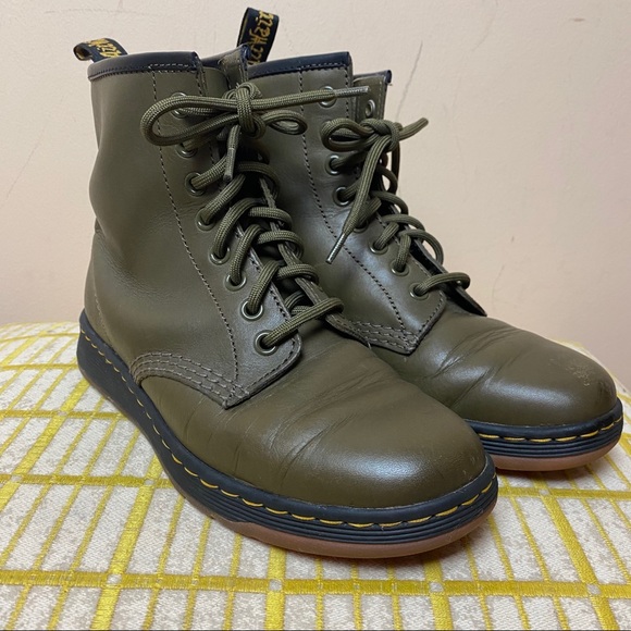 1460 newton leather dm's lite boots